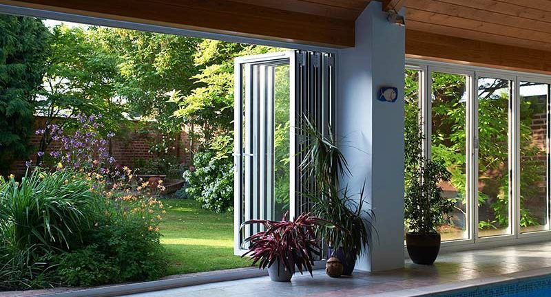 aluminium bi-fold doors style
